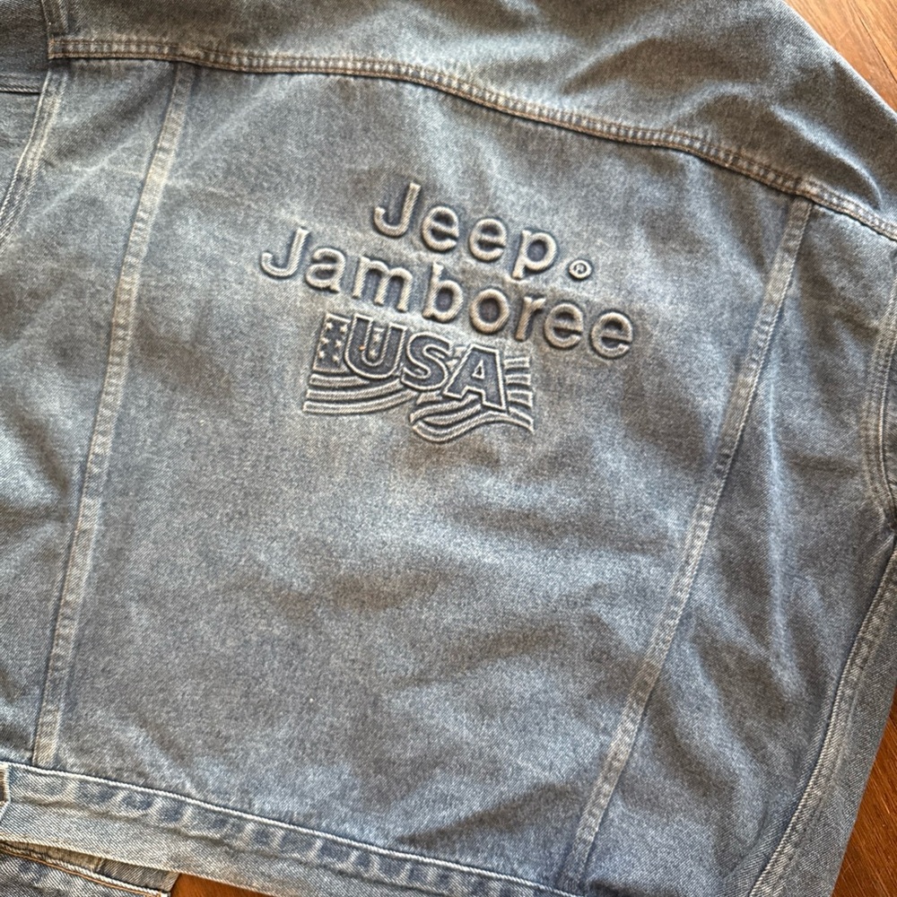 Vintage Jeep Jamboree Blue Denim Jacket